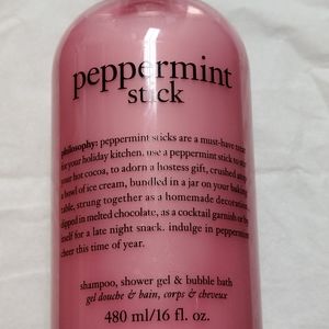 Philosophy Peppermint Stick Shampoo Shower Gel & Bubble Bath